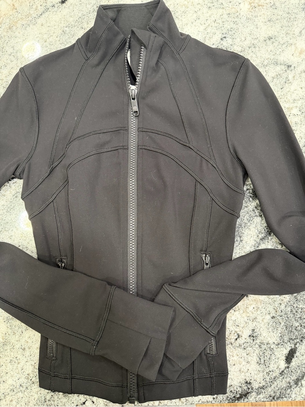 lululemon athletica Black Full-Zip Define Jacket